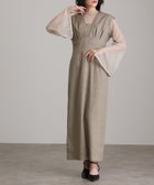 【プールヴー/PourVous】のVネックジレ トップスドレス 人気、トレンドファッション・服の通販 founy(ファニー) ファッション Fashion レディースファッション WOMEN アウター Coat Outerwear トップス・カットソー Tops/Tshirt ベスト/ジレ Gilets/Vests Vネック V-Neck ワンピース Dress ドレス Party Dresses おすすめ Recommend インナー Inner シアー Sheer セパレート Separate セレモニー Ceremony チュール Tulle エレガント 上品 Elegant 二次会 Wedding Party 結婚式 Wedding Ceremony thumbnail カーキ|ID: prp329100004147077 ipo3291000000028497759