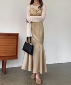 【ジュノア/JUNOAH】のFILLOU ぺロアキャミワンピース 人気、トレンドファッション・服の通販 founy(ファニー) ファッション Fashion レディースファッション WOMEN ワンピース Dress キャミワンピース No Sleeve Dresses thumbnail アイボリー|ID: prp329100004147139 ipo3291000000028498037