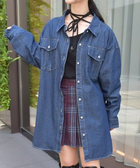 【アクシーズファム/axes femme】のリボンセットデニムシャツ 人気、トレンドファッション・服の通販 founy(ファニー) ファッション Fashion レディースファッション WOMEN トップス・カットソー Tops/Tshirt シャツ/ブラウス Shirts/Blouses おすすめ Recommend エレガント 上品 Elegant シンプル Simple ダウン Down チュニック Tunic デニム Denim リボン Ribbon ロング Long ローズ Rose |ID:prp329100004147236