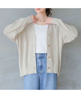 【グローバルワーク/GLOBAL WORK】 スッキレイVネックカーディガン/115573人気、トレンドファッション・服の通販 founy(ファニー) ファッション Fashion レディースファッション WOMEN トップス・カットソー Tops/Tshirt カーディガン Cardigans Vネック V-Neck カーディガン Cardigan ショート Short ボトム Bottom レギュラー Regular |ID:prp329100004147361