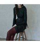 【ルシェル ブルー/LE CIEL BLEU】のダブルレイヤードシアートップ / Double Layered Sheer Top 人気、トレンドファッション・服の通販 founy(ファニー) ファッション Fashion レディースファッション WOMEN ワンピース Dress コンパクト Compact シアー Sheer ストレッチ Stretch ツイスト Twist バランス Balance フィット Fit ボトム Bottom ルーズ Loose thumbnail ブラック|ID: prp329100004147371 ipo3291000000028499688