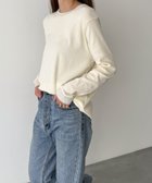 【キャナルジーン/CANAL JEAN】のharmonie -OrganicCotton- 配色切り替えロングTシャツ ナチュラル|ID: prp329100004147395 ipo3291000000028887596