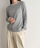 【キャナルジーン/CANAL JEAN】のharmonie -OrganicCotton- 配色切り替えロングTシャツ 人気、トレンドファッション・服の通販 founy(ファニー) ファッション Fashion レディースファッション WOMEN トップス・カットソー Tops/Tshirt シャツ/ブラウス Shirts/Blouses ロング / Tシャツ T-Shirts シンプル Simple デニム Denim トレンド Trend ロング Long ワイド Wide 日本製 Made In Japan ビジネス 仕事 通勤 Business thumbnail トップグレー|ID: prp329100004147395 ipo3291000000028887598