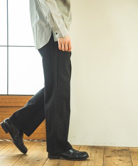 【ミスターオリーブ/MR.OLIVE / MEN】のSUPER STRETCH DENIM /SILICON DYED WIDE STRAIGHT PANTS 人気、トレンドファッション・服の通販 founy(ファニー) ファッション Fashion メンズファッション MEN ボトムス Bottoms/Men ストレッチ Stretch ストレート Straight スピンドル Spindle ワイド Wide 定番 Standard |ID:prp329100004147455