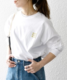 【シップス フォー ウィメン/SHIPS】の【WEB限定】SHIPS any BLAH BLAH BLAH.ワンポイント 刺繍 ルーズ Tシャツ (ロンT) 人気、トレンドファッション・服の通販 founy(ファニー) ファッション Fashion レディースファッション WOMEN トップス・カットソー Tops/Tshirt シャツ/ブラウス Shirts/Blouses ロング / Tシャツ T-Shirts 春 Spring 秋 Autumn/Fall ドロップ Drop ルーズ Loose ワンポイント One Point おすすめ Recommend |ID:prp329100004147491