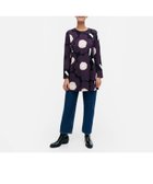 【マリメッコ/marimekko】のKevat Unikko チュニック 人気、トレンドファッション・服の通販 founy(ファニー) ファッション Fashion レディースファッション WOMEN トップス・カットソー Tops/Tshirt ジャージー Jersey チュニック Tunic モダン Modern thumbnail ブラック×ダークバイオレット|ID: prp329100004147567 ipo3291000000028501999