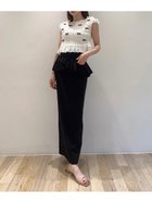 【スナイデル/SNIDEL】のバルーンペプラムスカート 人気、トレンドファッション・服の通販 founy(ファニー) ファッション Fashion レディースファッション WOMEN スカート Skirt おすすめ Recommend ウェーブ Wave エレガント 上品 Elegant スリット Slit ダウン Down バルーン Balloon ペプラム Peplum ボタニカル Botanical thumbnail BLK[009]|ID: prp329100004147702 ipo3291000000028503688