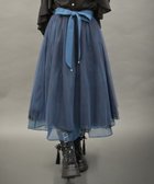 【アクシーズファム/axes femme】のバックフリルチュールSK 人気、トレンドファッション・服の通販 founy(ファニー) ファッション Fashion レディースファッション WOMEN スカート Skirt バッグ Bag おすすめ Recommend エアリー Airy チュール Tulle フリル Frills リボン Ribbon レース Race 長袖 Long Sleeve thumbnail ブルー|ID: prp329100004147705 ipo3291000000028504346