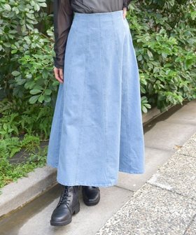 【アクシーズファム/axes femme】のバックリボンデニムスカート 人気、トレンドファッション・服の通販 founy(ファニー) ファッション Fashion レディースファッション WOMEN スカート Skirt デニムスカート Denim Skirts おすすめ Recommend カーディガン Cardigan シンプル Simple デニム Denim リボン Ribbon |ID:prp329100004147738