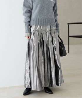 【スローブ イエナ/SLOBE IENA】のシャイニータフタスカート 人気、トレンドファッション・服の通販 founy(ファニー) ファッション Fashion レディースファッション WOMEN スカート Skirt 2024年 2024 2024-2025秋冬・A/W Aw/Autumn/Winter/Fw/Fall/2024-2025 A/W・秋冬 Aw・Autumn/Winter・Fw・Fall-Winter カットソー Cut And Sew シャンブレー Chambray シルバー Silver スウェット Sweat タフタ Taffeta トレンド Trend |ID:prp329100004147765