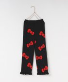 【ローリーズファーム/LOWRYS FARM】のKIDS【HELLO KITTY 】 ニットパンツ 人気、トレンドファッション・服の通販 founy(ファニー) ファッション Fashion レディースファッション WOMEN パンツ Pants おすすめ Recommend ストレート Straight フリル Frills リボン Ribbon thumbnail ブラック09|ID: prp329100004147772 ipo3291000000028788422