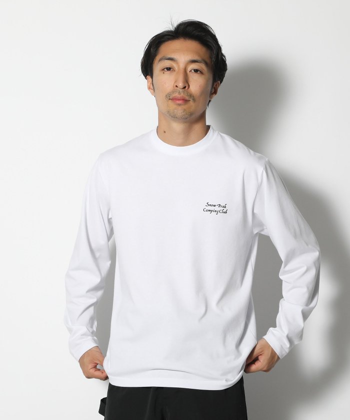 【スノーピーク/SNOW PEAK】のSnow Peak Camping Club Long Sleeve T-Shirt インテリア・キッズ・メンズ・レディースファッション・服の通販 founy(ファニー) https://founy.com/ ファッション Fashion レディースファッション WOMEN トップス・カットソー Tops/Tshirt シャツ/ブラウス Shirts/Blouses ロング / Tシャツ T-Shirts イラスト Illustration インナー Inner 吸水 Water Absorption スリーブ Sleeve 人気 Popularity フィット Fit フロント Front プリント Print ロング Long |ID: prp329100004147831 ipo3291000000028511334