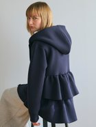 【コカ/COCA】のダンボールニットバックフリルフードパーカー 人気、トレンドファッション・服の通販 founy(ファニー) ファッション Fashion レディースファッション WOMEN トップス・カットソー Tops/Tshirt ニット Knit Tops パーカ Sweats ガーリー Girly ストレッチ Stretch デニム Denim なめらか Smooth フェミニン Feminine ベーシック Basic ポケット Pocket おすすめ Recommend 2024年 2024 2024春夏・S/S Ss,Spring/Summer,2024 エレガント 上品 Elegant thumbnail Navy|ID: prp329100004147864 ipo3291000000028866508