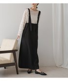 【ブージュルード/Bou Jeloud】のサロペットワンピース 人気、トレンドファッション・服の通販 founy(ファニー) ファッション Fashion レディースファッション WOMEN ワンピース Dress サロペット Salopette インナー Inner 秋 Autumn/Fall サロペット Overalls シンプル Simple スウェット Sweat スリット Slit フロント Front 再入荷 Restock/Back In Stock/Re Arrival thumbnail BLACK|ID: prp329100004147897 ipo3291000000028511789