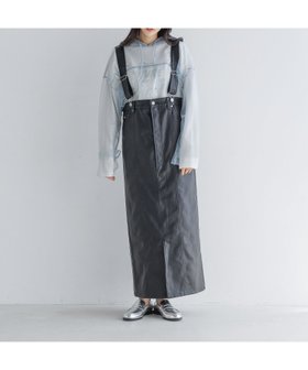 【ローリーズファーム/LOWRYS FARM】のレザージャンスカ 人気、トレンドファッション・服の通販 founy(ファニー) ファッション Fashion レディースファッション WOMEN おすすめ Recommend コンパクト Compact トレンド Trend フェイクレザー Faux Leather |ID:prp329100004147914