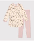 【プチバトー/PETIT BATEAU / KIDS】のスウェット長袖チュニックパジャマ 人気、トレンドファッション・服の通販 founy(ファニー) ファッション Fashion キッズファッション KIDS おすすめ Recommend スウェット Sweat チュニック Tunic パジャマ Pajamas フラワー Flower プリント Print リラックス Relax 長袖 Long Sleeve thumbnail ライトピンク/マルチカラー|ID: prp329100004147982 ipo3291000000028513494