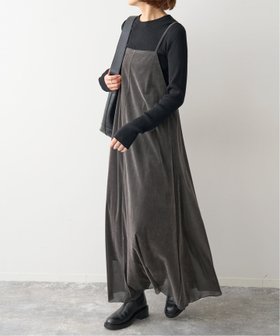 【スピック&スパン/Spick & Span】のフロッキーチュールキャミワンピース 人気、トレンドファッション・服の通販 founy(ファニー) ファッション Fashion レディースファッション WOMEN ワンピース Dress キャミワンピース No Sleeve Dresses キャミワンピース Cami Dress チュール Tulle ベルベット Velvet 秋 Autumn/Fall |ID:prp329100004148019