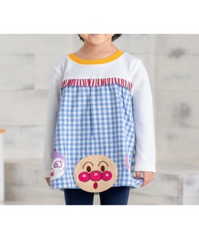 【アンパンマンキッズコレクション/ANPANMAN KIDS COLLECTION / KIDS】のANPANMAN KIDS COLLECTION/切替アップリケチュニック 人気、トレンドファッション・服の通販 founy(ファニー) ファッション Fashion キッズファッション KIDS キャラクター Character ギフト プレゼント Gift Present コレクション Collection チュニック Tunic ベビー Baby ボーイズ Boys メンズ Mens 切替 Switching |ID:prp329100004148061