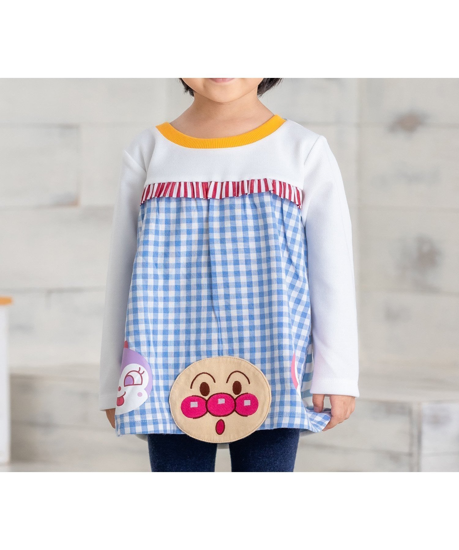 【アンパンマンキッズコレクション/ANPANMAN KIDS COLLECTION / KIDS】のANPANMAN KIDS COLLECTION/切替アップリケチュニック 人気、トレンドファッション・服の通販 founy(ファニー) 　ファッション　Fashion　キッズファッション　KIDS　キャラクター　Character　ギフト プレゼント　Gift Present　コレクション　Collection　チュニック　Tunic　ベビー　Baby　ボーイズ　Boys　メンズ　Mens　切替　Switching　 other-1|ID: prp329100004148061 ipo3291000000028514110