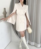 【ロイヤルパーティー/ROYAL PARTY】のケープミニワンピース 人気、トレンドファッション・服の通販 founy(ファニー) ファッション Fashion レディースファッション WOMEN ワンピース Dress おすすめ Recommend ジャケット Jacket トレンド Trend エレガント 上品 Elegant thumbnail オフホワイト|ID: prp329100004148085 ipo3291000000029039586