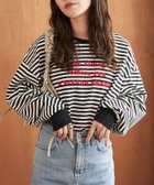 【フリークスストア/FREAK'S STORE】のフロッキー プリント カラー ボーダー ロングスリーブ Tシャツ【限定展開】 24AW 人気、トレンドファッション・服の通販 founy(ファニー) ファッション Fashion レディースファッション WOMEN トップス・カットソー Tops/Tshirt シャツ/ブラウス Shirts/Blouses ロング / Tシャツ T-Shirts 2024年 2024 2024-2025秋冬・A/W Aw/Autumn/Winter/Fw/Fall/2024-2025 A/W・秋冬 Aw・Autumn/Winter・Fw・Fall-Winter 冬 Winter スリーブ Sleeve ビッグ Big プリント Print ベーシック Basic ボーダー Border ロング Long 定番 Standard 長袖 Long Sleeve thumbnail ブラック×オフホワイト|ID: prp329100004148144 ipo3291000000028899442