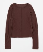 【その他のブランド/Other】のCITEN エッセンシャルシアートップ DK.BROWN|ID: prp329100004148166 ipo3291000000028807693