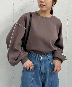 【アルシーヴ/archives】のダンボールアウトメロープルオーバー/ 人気、トレンドファッション・服の通販 founy(ファニー) ファッション Fashion レディースファッション WOMEN トップス・カットソー Tops/Tshirt プルオーバー Pullover スウェット Sweat フレア Flare ボトム Bottom ワンポイント One Point 定番 Standard |ID:prp329100004148285