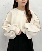 【アルシーヴ/archives】のダンボールアウトメロープルオーバー/ 人気、トレンドファッション・服の通販 founy(ファニー) ファッション Fashion レディースファッション WOMEN トップス・カットソー Tops/Tshirt プルオーバー Pullover スウェット Sweat フレア Flare ボトム Bottom ワンポイント One Point 定番 Standard thumbnail IVORY|ID: prp329100004148285 ipo3291000000028515537