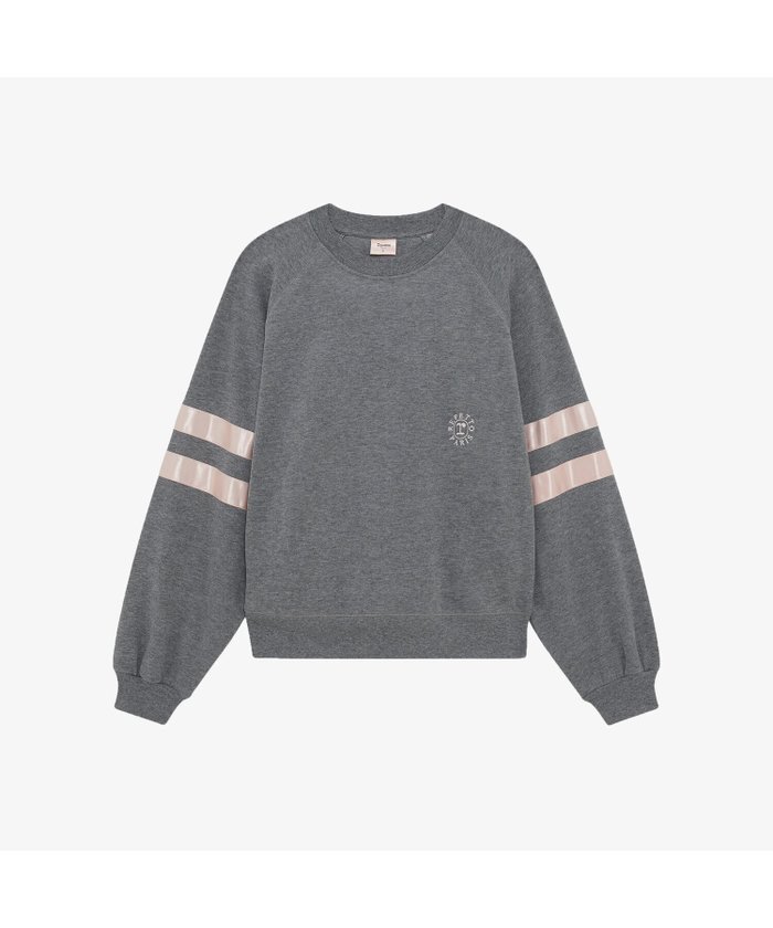 【レペット/repetto】のSatin sweatshirt インテリア・キッズ・メンズ・レディースファッション・服の通販 founy(ファニー) https://founy.com/ ファッション Fashion レディースファッション WOMEN トップス・カットソー Tops/Tshirt シャツ/ブラウス Shirts/Blouses パーカ Sweats ロング / Tシャツ T-Shirts スウェット Sweat サテン Satin スリーブ Sleeve ダブル Double |ID: prp329100004148463 ipo3291000000028516693