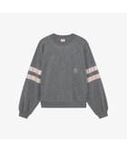 【レペット/repetto】のSatin sweatshirt 人気、トレンドファッション・服の通販 founy(ファニー) ファッション Fashion レディースファッション WOMEN トップス・カットソー Tops/Tshirt シャツ/ブラウス Shirts/Blouses パーカ Sweats ロング / Tシャツ T-Shirts スウェット Sweat サテン Satin スリーブ Sleeve ダブル Double thumbnail Light textured grey|ID: prp329100004148463 ipo3291000000028516694