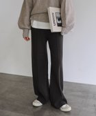 【その他のブランド/Other】のストレッチ ニット ピンタック ワイドパンツ 人気、トレンドファッション・服の通販 founy(ファニー) ファッション Fashion レディースファッション WOMEN パンツ Pants ストレッチ Stretch リラックス Relax ワイド Wide thumbnail ブラウン|ID: prp329100004148508 ipo3291000000028939083