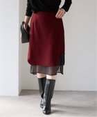 【ヴェルメイユ パー イエナ/VERMEIL par iena】のオーガンジーシアースカート 人気、トレンドファッション・服の通販 founy(ファニー) ファッション Fashion レディースファッション WOMEN スカート Skirt 2024年 2024 2024-2025秋冬・A/W Aw/Autumn/Winter/Fw/Fall/2024-2025 おすすめ Recommend オケージョン Occasion オーガンジー Organdy カットソー Cut And Sew コンパクト Compact シアー Sheer シルク Silk セットアップ Set Up ヘムライン Hemline thumbnail ボルドー|ID: prp329100004148579 ipo3291000000028517921