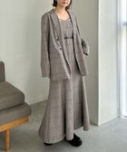 【アルシーヴ/archives】のチェックマーメイドキャミワンピース 人気、トレンドファッション・服の通販 founy(ファニー) ファッション Fashion レディースファッション WOMEN ワンピース Dress キャミワンピース No Sleeve Dresses A/W・秋冬 Aw・Autumn/Winter・Fw・Fall-Winter おすすめ Recommend アクセサリー Accessories キャミワンピース Cami Dress ジャケット Jacket セットアップ Set Up チェック Check マーメイド Mermaid 冬 Winter 切替 Switching 秋 Autumn/Fall thumbnail GRAY|ID: prp329100004148614 ipo3291000000028518214