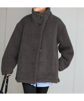 【ジャーナルスタンダード/JOURNAL STANDARD】のエコファーショートブルゾン 人気、トレンドファッション・服の通販 founy(ファニー) ファッション Fashion レディースファッション WOMEN アウター Coat Outerwear ブルゾン Blouson/Jackets 2024年 2024 2024-2025秋冬・A/W Aw/Autumn/Winter/Fw/Fall/2024-2025 スタンド Stand スピンドル Spindle スポーティ Sporty トレンド Trend ミドル Middle |ID:prp329100004148639