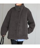 【ジャーナルスタンダード/JOURNAL STANDARD】のエコファーショートブルゾン 人気、トレンドファッション・服の通販 founy(ファニー) ファッション Fashion レディースファッション WOMEN アウター Coat Outerwear ブルゾン Blouson/Jackets 2024年 2024 2024-2025秋冬・A/W Aw/Autumn/Winter/Fw/Fall/2024-2025 スタンド Stand スピンドル Spindle スポーティ Sporty トレンド Trend ミドル Middle thumbnail グレー|ID: prp329100004148639 ipo3291000000029344396