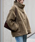 【ジャーナルスタンダード/JOURNAL STANDARD】のエコファーショートブルゾン 人気、トレンドファッション・服の通販 founy(ファニー) ファッション Fashion レディースファッション WOMEN アウター Coat Outerwear ブルゾン Blouson/Jackets 2024年 2024 2024-2025秋冬・A/W Aw/Autumn/Winter/Fw/Fall/2024-2025 スタンド Stand スピンドル Spindle スポーティ Sporty トレンド Trend ミドル Middle thumbnail カーキ|ID: prp329100004148639 ipo3291000000029344397