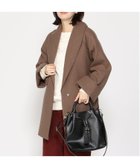 【ラナン/Ranan】のウール調ビッグカラーガウンコート 人気、トレンドファッション・服の通販 founy(ファニー) ファッション Fashion レディースファッション WOMEN アウター Coat Outerwear コート Coats thumbnail モカ|ID: prp329100004148681 ipo3291000000028519350