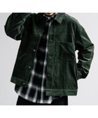 【ロッキーモンロー/Rocky Monroe】の【KRIFF MAYER/クリフメイヤー】コーデュロイトラッカーCPOジャケット 人気、トレンドファッション・服の通販 founy(ファニー) ファッション Fashion レディースファッション WOMEN アウター Coat Outerwear ジャケット Jackets コーデュロイ Corduroy ジャケット Jacket トレンド Trend ビッグ Big ポケット Pocket メンズ Mens ルーズ Loose ワンポイント One Point A/W・秋冬 Aw・Autumn/Winter・Fw・Fall-Winter おすすめ Recommend thumbnail 65.グリーン|ID: prp329100004148718 ipo3291000000028519498