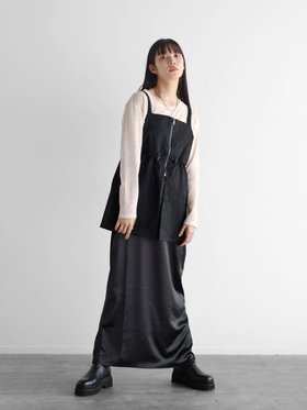 【ラシュッド/LASUD】のジャガードチュニックワンピース 人気、トレンドファッション・服の通販 founy(ファニー) ファッション Fashion レディースファッション WOMEN ワンピース Dress チュニック Tunic A/W・秋冬 Aw・Autumn/Winter・Fw・Fall-Winter おすすめ Recommend サテン Satin バランス Balance フレア Flare |ID:prp329100004148740