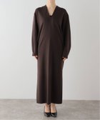 【プラージュ/Plage】のelegant jersey ドレス 人気、トレンドファッション・服の通販 founy(ファニー) ファッション Fashion レディースファッション WOMEN ワンピース Dress ドレス Party Dresses ドレス Dress リラックス Relax thumbnail ブラウン B|ID: prp329100004148759 ipo3291000000028519898