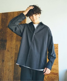 【フォーワンセブン バイ エディフィス/417 by EDIFICE / MEN】の【LE JAPON】 Akita Wool レギュラーシャツ 人気、トレンドファッション・服の通販 founy(ファニー) ファッション Fashion メンズファッション MEN スーツ Suit ドレス Dress レギュラー Regular 日本製 Made In Japan |ID:prp329100004148803