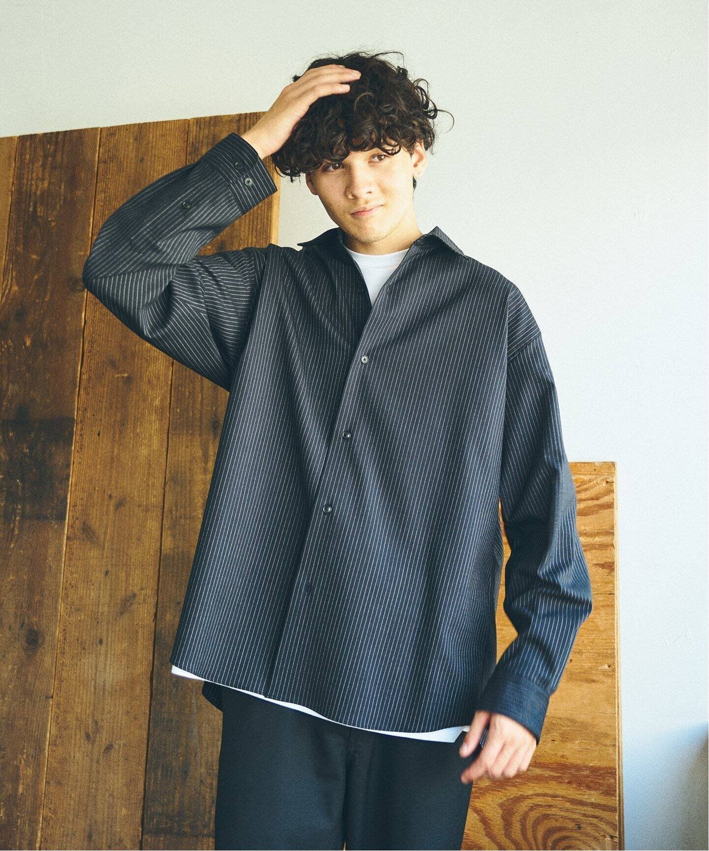 【フォーワンセブン バイ エディフィス/417 by EDIFICE / MEN】の【LE JAPON】 Akita Wool レギュラーシャツ 人気、トレンドファッション・服の通販 founy(ファニー) 　ファッション　Fashion　メンズファッション　MEN　スーツ　Suit　ドレス　Dress　レギュラー　Regular　日本製　Made In Japan　 other-1|ID: prp329100004148803 ipo3291000000028707691