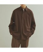 【フォーワンセブン バイ エディフィス/417 by EDIFICE / MEN】の【LE JAPON】 Akita Wool レギュラーシャツ 人気、トレンドファッション・服の通販 founy(ファニー) ファッション Fashion メンズファッション MEN スーツ Suit ドレス Dress レギュラー Regular 日本製 Made In Japan thumbnail ブラウン|ID: prp329100004148803 ipo3291000000028707750