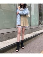 【フレイ アイディー/FRAY I.D】の【pierre cardin】シャツレイヤードタックミニスカート 人気、トレンドファッション・服の通販 founy(ファニー) ファッション Fashion レディースファッション WOMEN スカート Skirt ミニスカート Mini Skirts コラボ Collaboration ショート Short トレンド Trend プリーツ Pleats ベーシック Basic ボックス Box ポケット Pocket ミニスカート Mini Skirt thumbnail BEG[037]|ID: prp329100004148818 ipo3291000000028525864