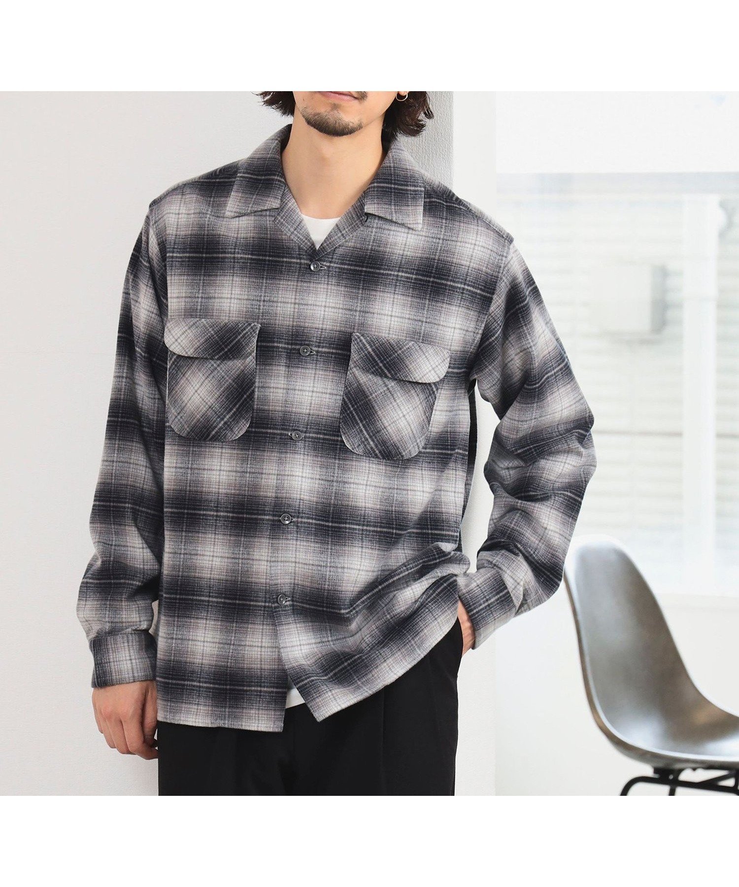 【ビーミングライフストア/B:MING LIFE STORE / MEN】の【別注】PENDLETON / オープンカラー シャツ 24AW 人気、トレンドファッション・服の通販 founy(ファニー) 　ファッション　Fashion　メンズファッション　MEN　2024年　2024　2024-2025秋冬・A/W　Aw/Autumn/Winter/Fw/Fall/2024-2025　ジャケット　Jacket　チェック　Check　デニム　Denim　フィット　Fit　ヴィンテージ　Vintage　別注　Special Order　 other-1|ID: prp329100004148844 ipo3291000000028607386