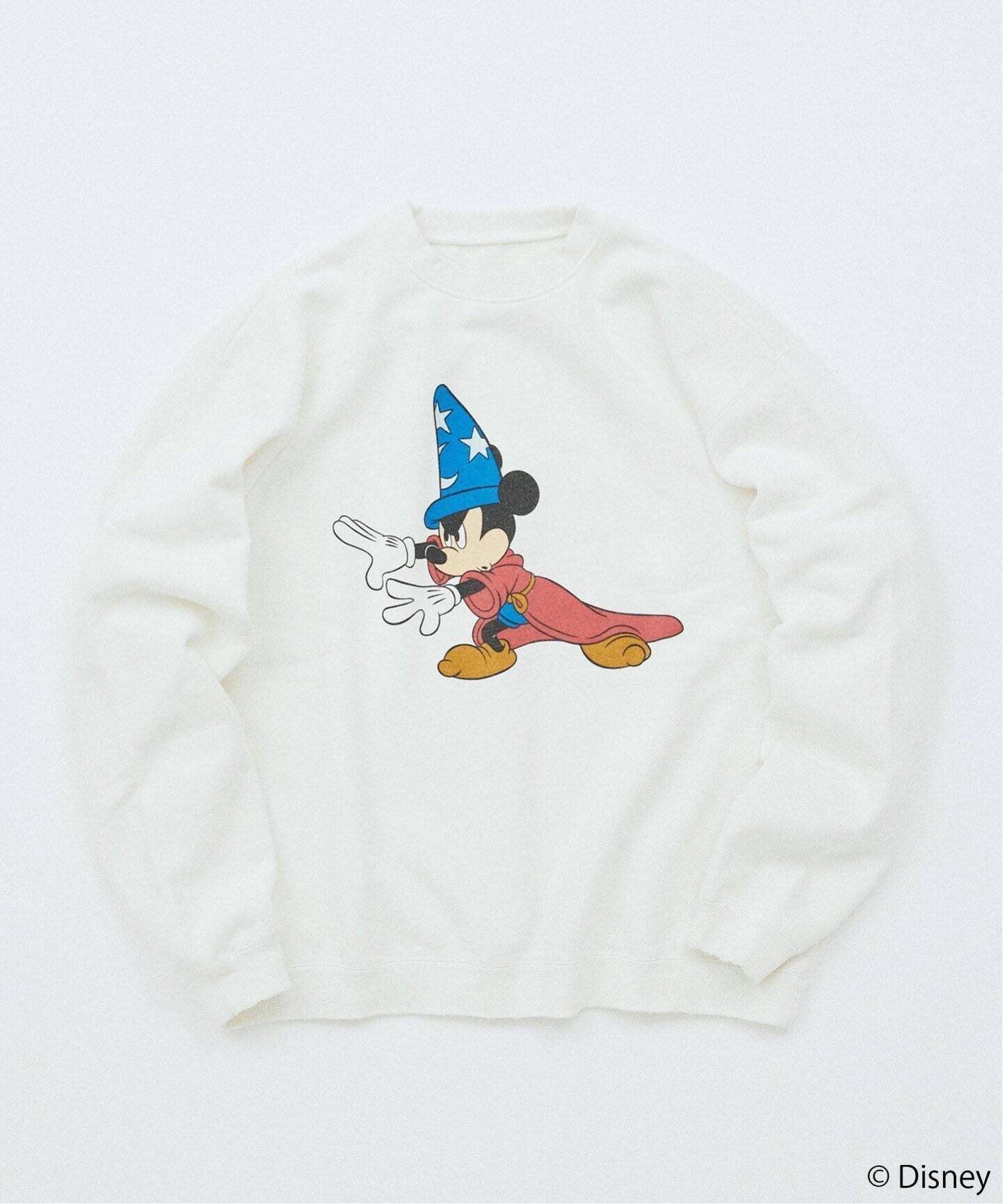 【ジャーナルスタンダード/JOURNAL STANDARD / MEN】の『ファンタジア』MICKEY MOUSE / ミッキーマウス 別注 ダメージスウェット インテリア・キッズ・メンズ・レディースファッション・服の通販 founy(ファニー) 　ファッション　Fashion　メンズファッション　MEN　スウェット　Sweat　スペシャル　Special　プリント　Print　ヴィンテージ　Vintage　別注　Special Order　ホワイト|ID: prp329100004148871 ipo3291000000028528745