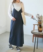 【ディスコート/Discoat】の【WEB限定】キャミワンピース 人気、トレンドファッション・服の通販 founy(ファニー) ファッション Fashion レディースファッション WOMEN ワンピース Dress キャミワンピース No Sleeve Dresses キャミワンピース Cami Dress thumbnail ネイビー|ID: prp329100004148908 ipo3291000000028529273