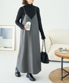 【ディスコート/Discoat】の【WEB限定】キャミワンピース 人気、トレンドファッション・服の通販 founy(ファニー) ファッション Fashion レディースファッション WOMEN ワンピース Dress キャミワンピース No Sleeve Dresses キャミワンピース Cami Dress thumbnail グレー|ID: prp329100004148908 ipo3291000000028529275