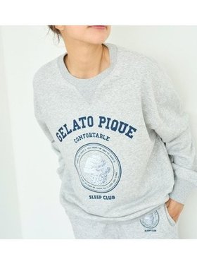 【ジェラート ピケ/gelato pique】 【UNISEX】裏毛プルオーバー人気、トレンドファッション・服の通販 founy(ファニー) ファッション Fashion レディースファッション WOMEN トップス・カットソー Tops/Tshirt プルオーバー Pullover ユニセックス Unisex グラフィック Graphic ベーシック Basic モチーフ Motif ロング Long |ID:prp329100004148938