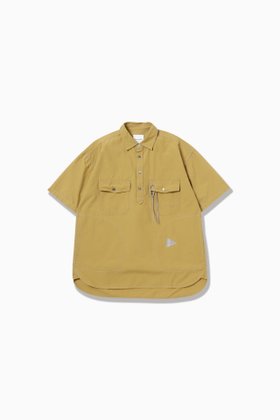 【アンドワンダー/and wander】 CORDURA typewriter SS over shirt人気、トレンドファッション・服の通販 founy(ファニー) ファッション Fashion レディースファッション WOMEN トップス・カットソー Tops/Tshirt シャツ/ブラウス Shirts/Blouses フラップ Flap ポケット Pocket |ID:prp329100004148949